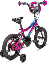 Spartan 14-Inch Twilight Kids Bike Pink/Blue
