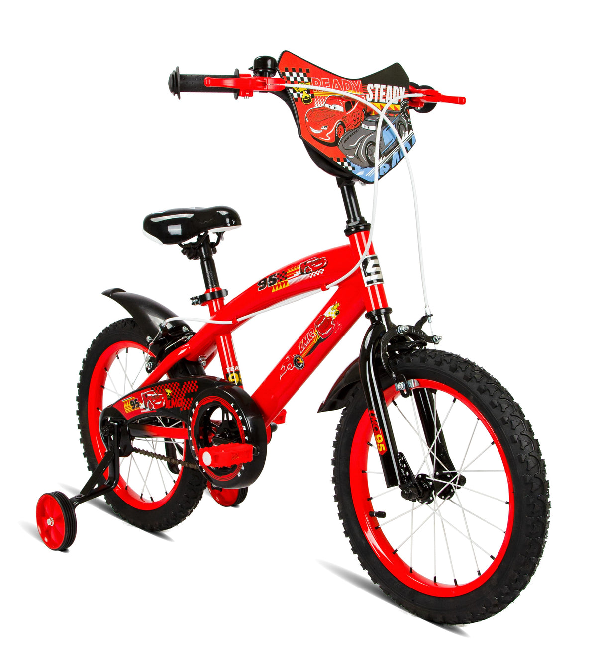 Spartan ١٦ - بوصة Kids Bicycle - Disney Cars Value