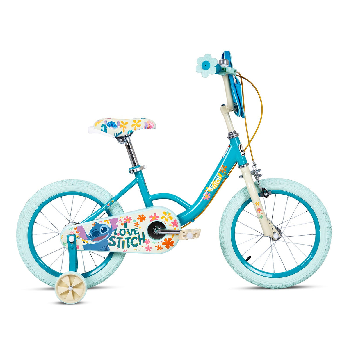 Spartan ١٦-بوصة Kids Bicycle - Disney Stitch