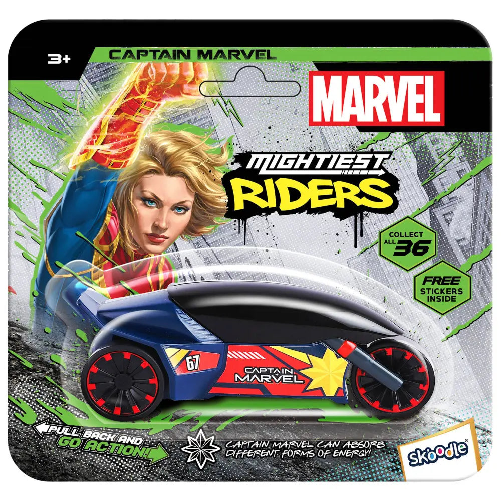 Marvel Mightiest Machine Rider Captain Marvel