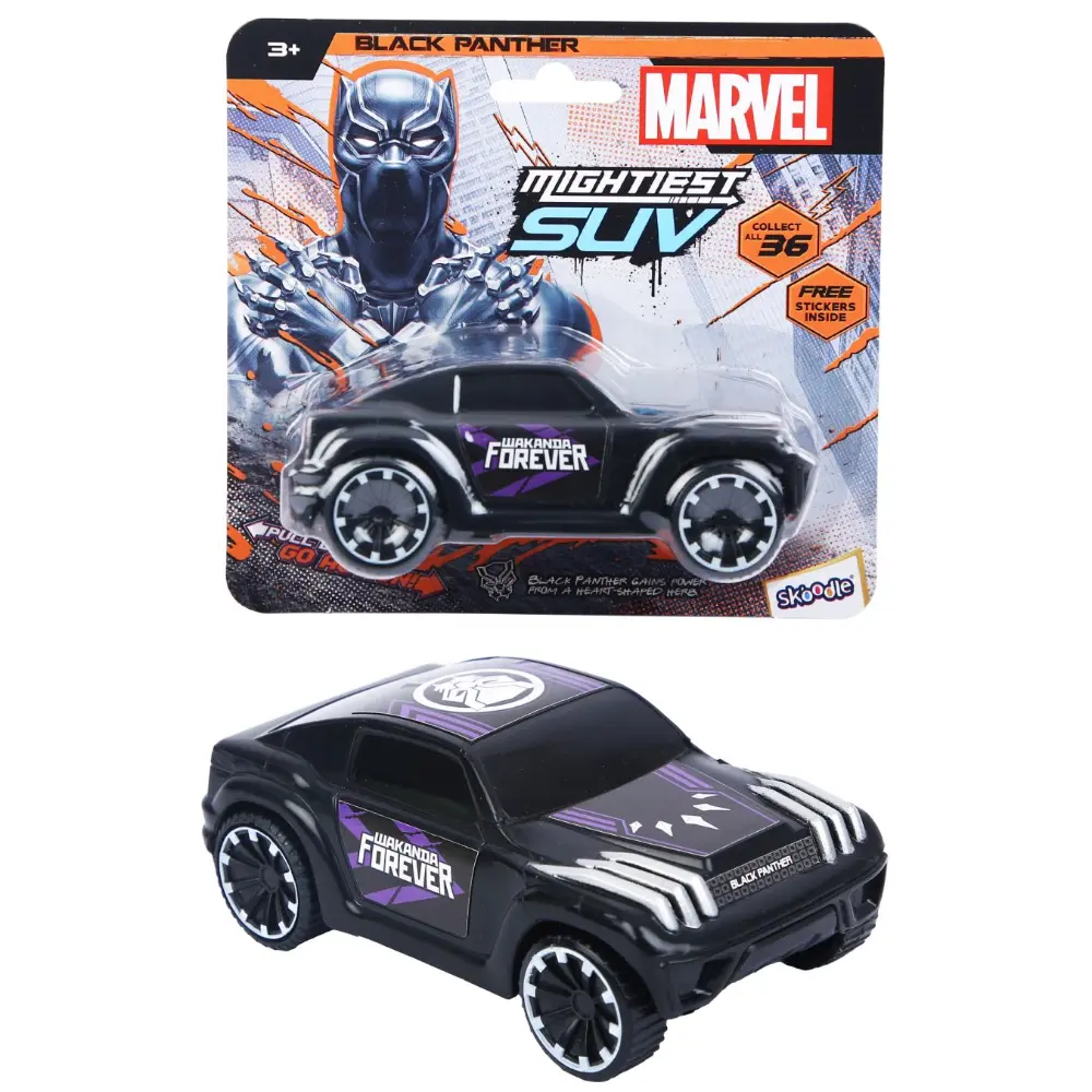 مركبة Marvel Mightiest Machine SUV - Black Panther