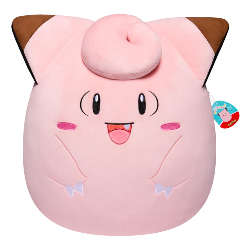Pokemon Squishmallow Clefairy Plush