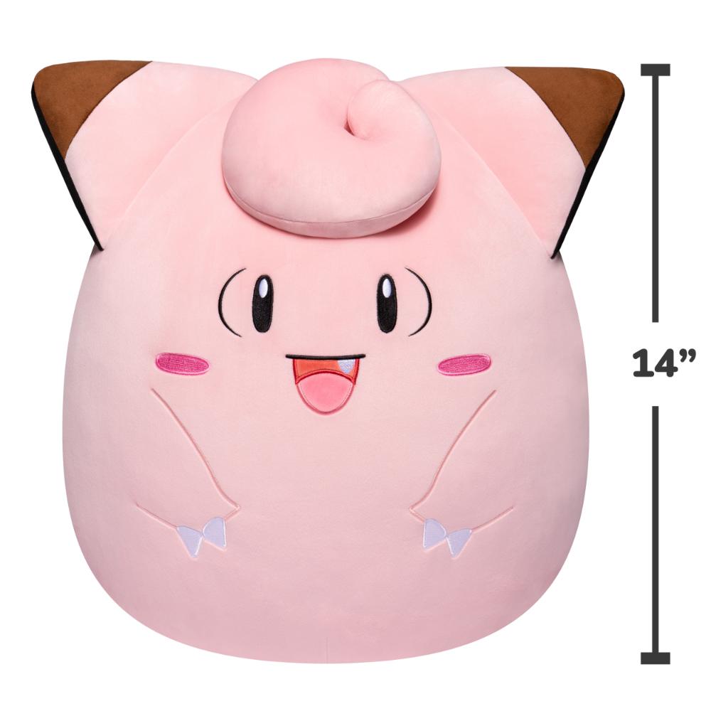 Pokemon Squishmallow Clefairy Plush