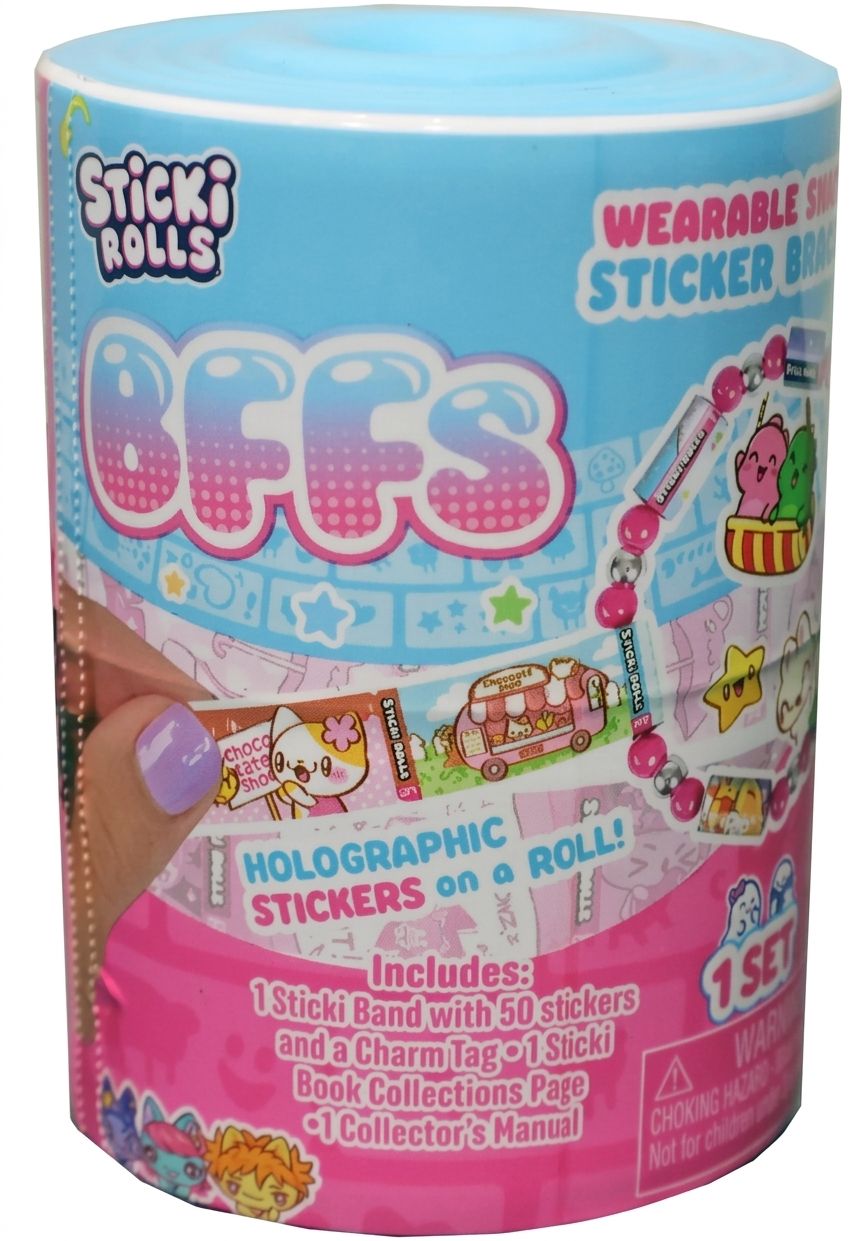 Sticki Rolls BFFs Band Capsule Fashion Craft Set
