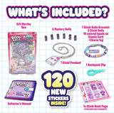أشغال يدوية - Sticki Rolls Series ٢ Wearable Sticker Bracelet & Exclusive Character Pendant