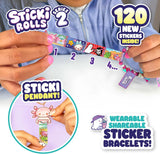 أشغال يدوية - Sticki Rolls Series ٢ Wearable Sticker Bracelet & Exclusive Character Pendant