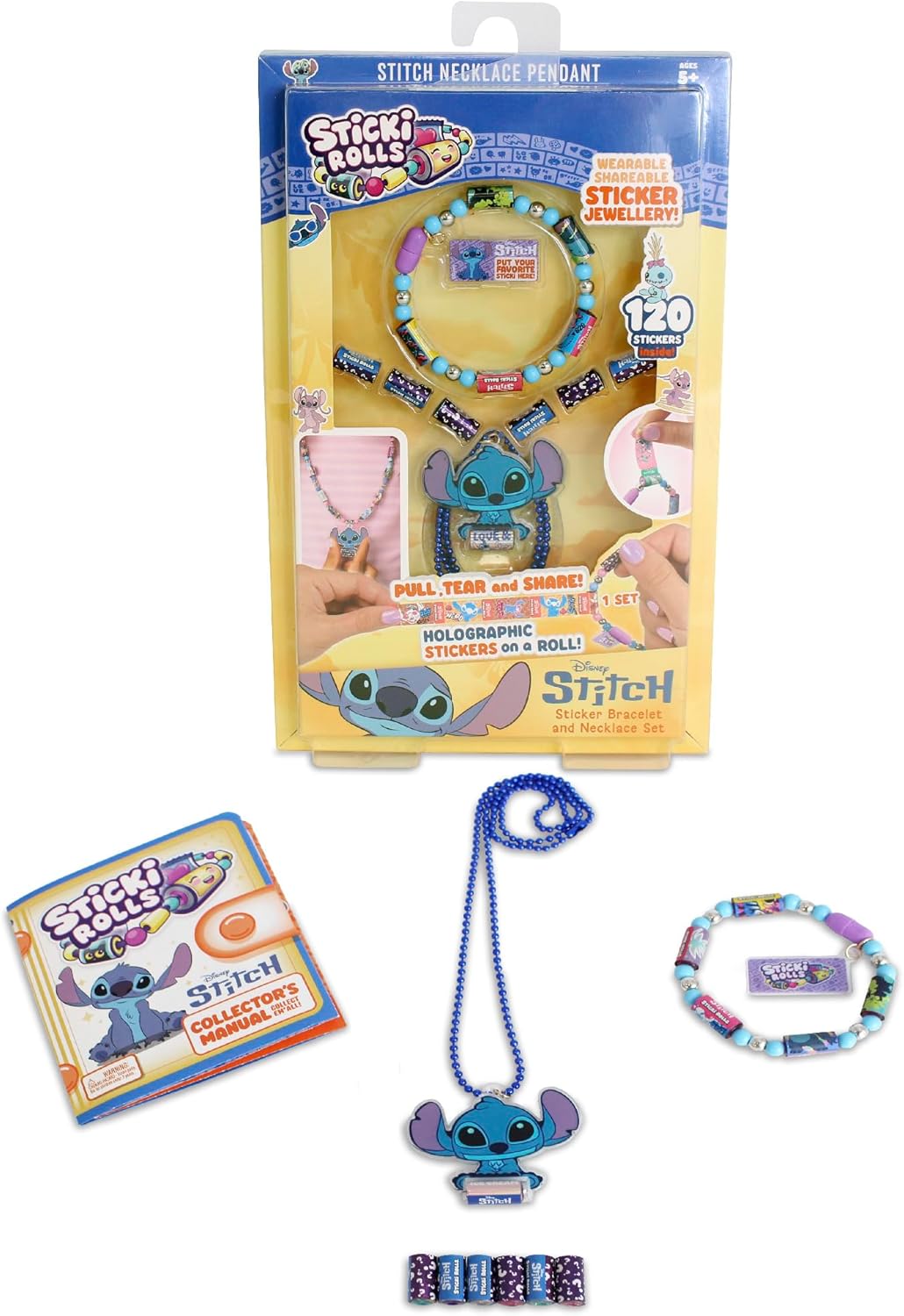 أشغال يدوية - Sticki Rolls Stitch Pendant طقم