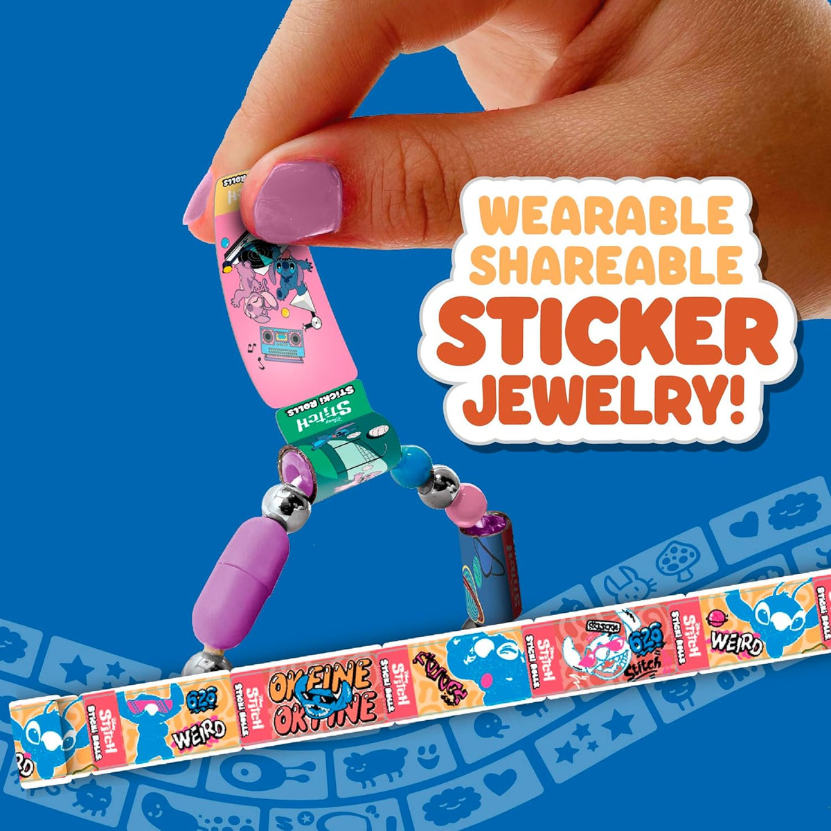 أشغال يدوية - Sticki Rolls Stitch Pendant طقم