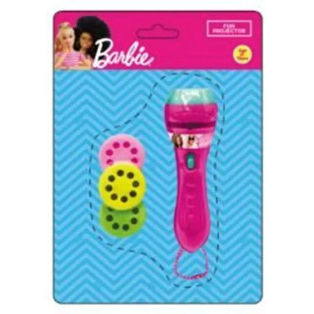 Barbie Fun Projector يعمل بالبطارية