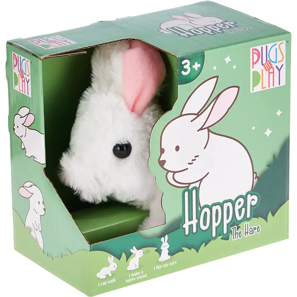 Pugs At Play Jumping Hopper 6.5inch B/O