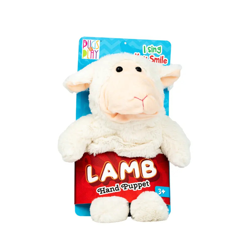 Pugs At Play Puppet Lamb 12 Inch Battery Operated