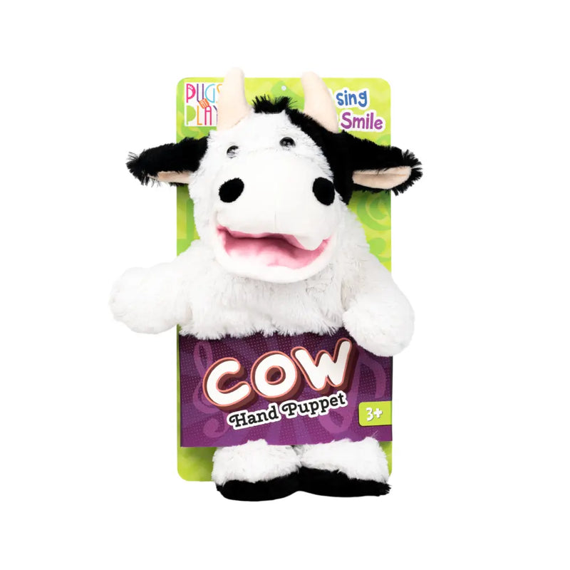 Pugs At Play Puppet Cow 14 Inch Battery Operated