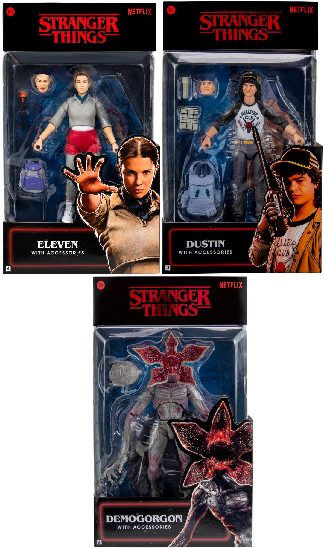 Stranger Things Upside Down Collection 6 Inch Assortment