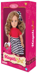Hayati Girl Doll Siba Stripe Dress 18 Inch