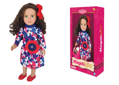 Hayati Girl Jeeda 18-Inch Fashion Doll in Blooming Dress