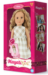 Hayati Girl Doll Siba Carreau Dress 18 Inch