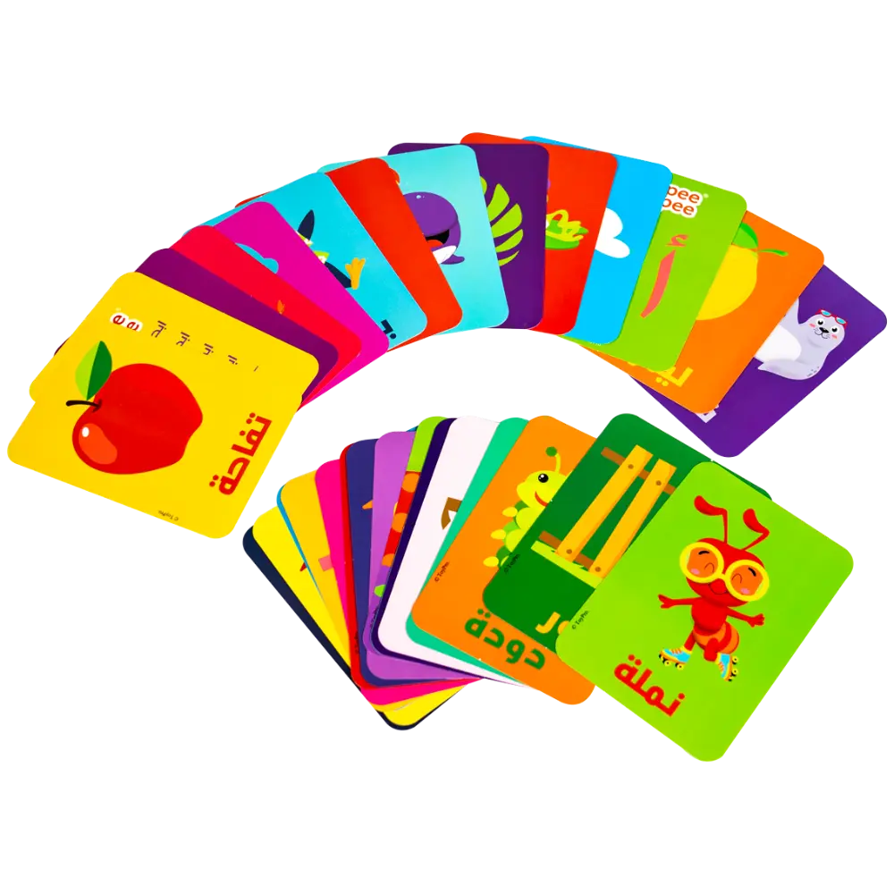 Hapee Capee Learning Cards Arabic