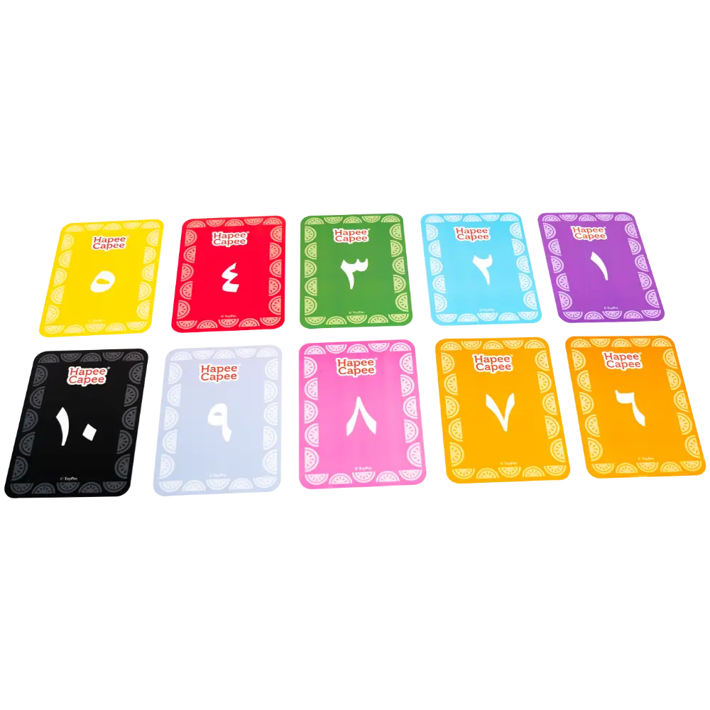 Hapee Capee Learning Cards Arabic