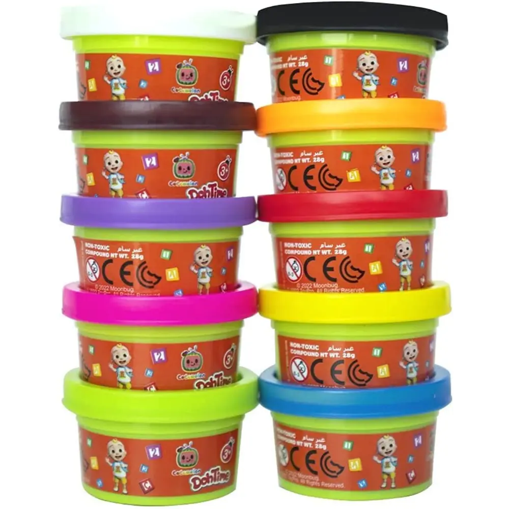 DohTime Cocomelon Party Pack 10-Pieces 1oz
