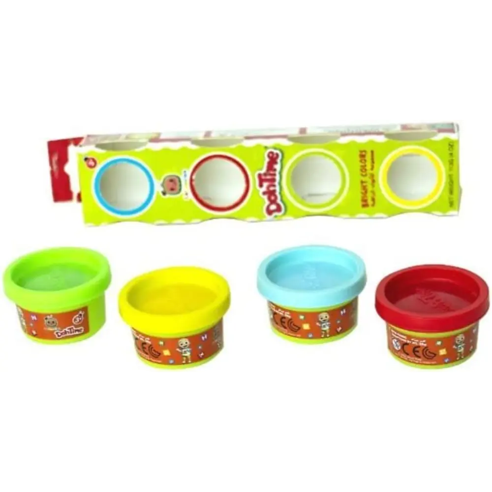 DohTime Cocomelon Bright Colors 4-Pack 1oz