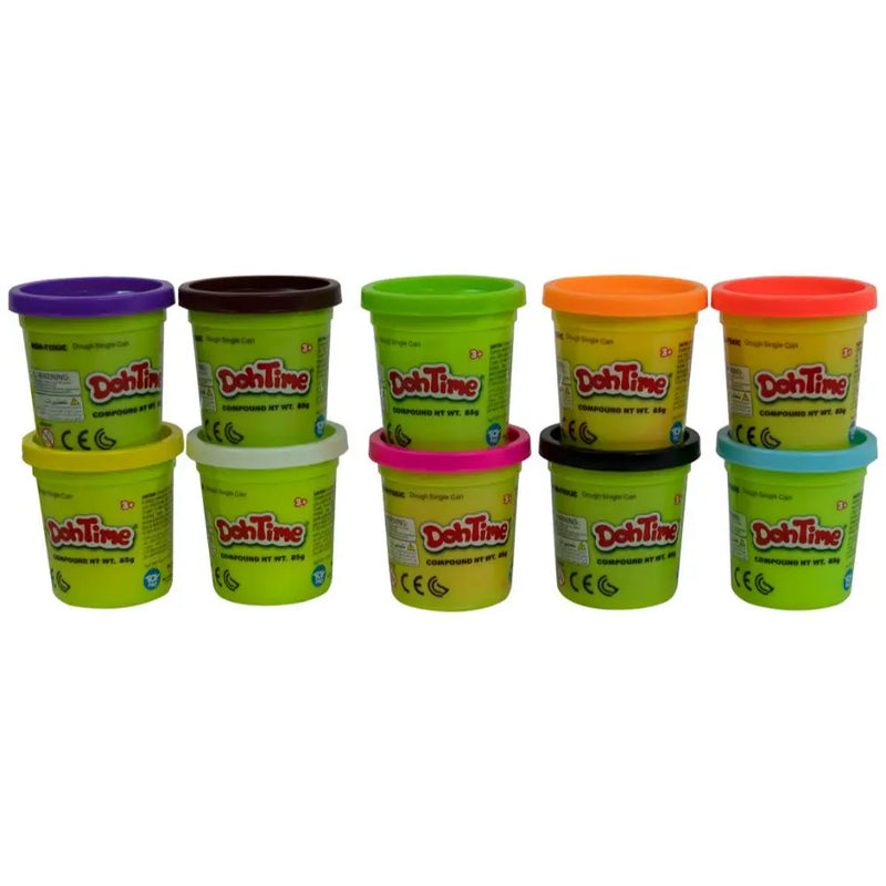 Dohtime عجينة PVC Tube ٦٠cm ١٠-قطعة ٣oz