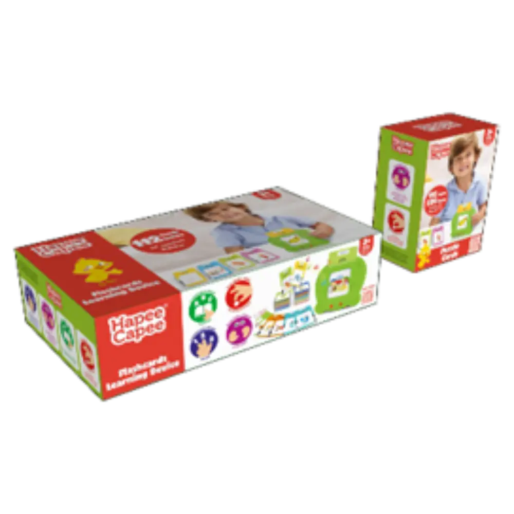 HapeeCapee Flash Learning Cards English/Arabic Battery Operated