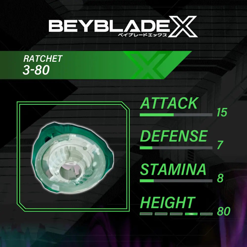 Beyblade X Launcher Helm Knight 3-80N