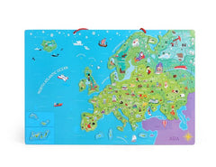 Hapee Capee Magnetic Europe Map Puzzle