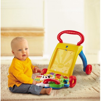VTech Battery-Operated Baby Walker Learning Toy for Infants & Toddlers