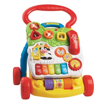VTech Battery-Operated Baby Walker Learning Toy for Infants & Toddlers