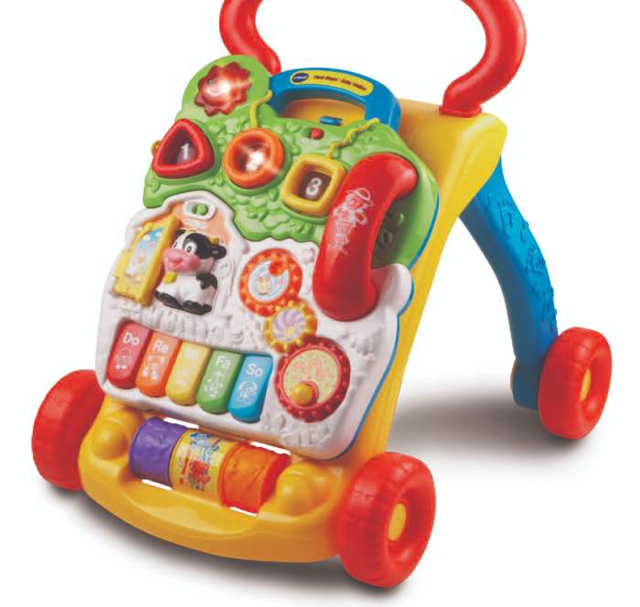 VTech Battery-Operated Baby Walker Learning Toy for Infants & Toddlers