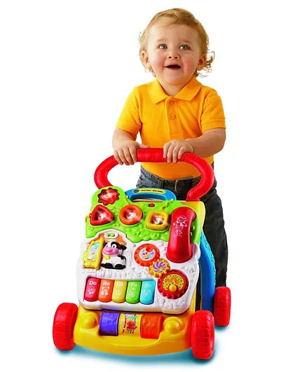 VTech Battery-Operated Baby Walker Learning Toy for Infants & Toddlers