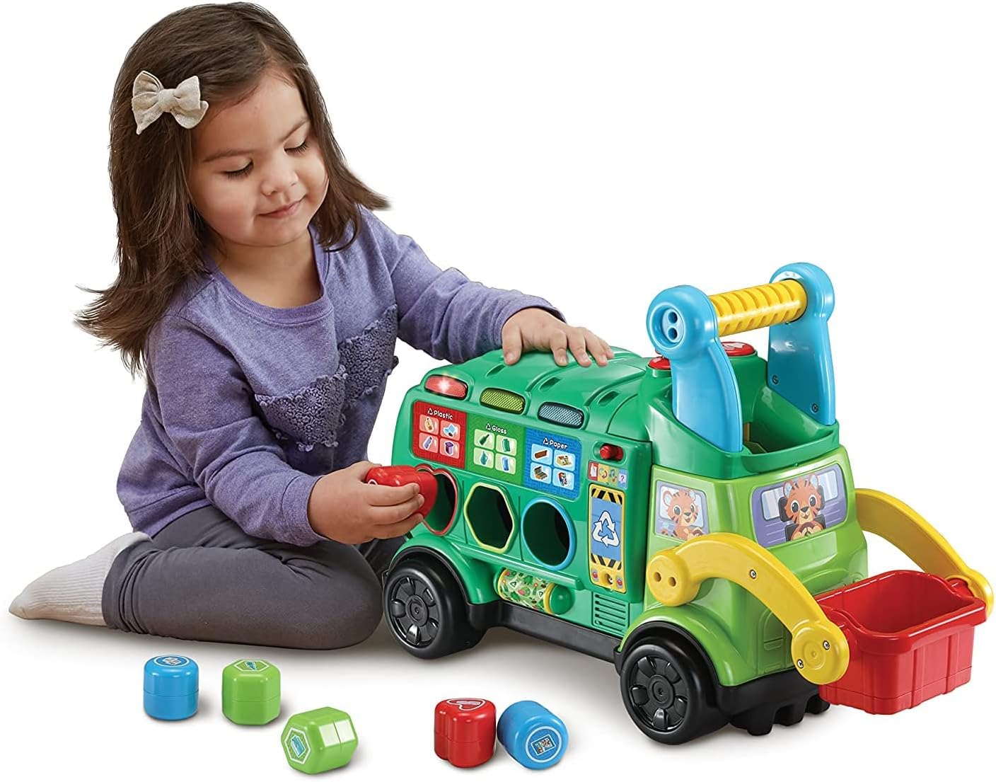 Vtech Ride And Go Recycling Truck B/O