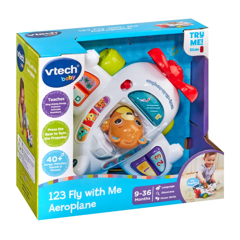 Vtech 123 Fly With Me Aeroplane