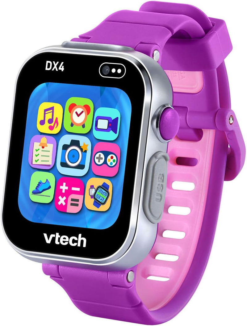VTech Kidizoom Smart Watch Dx4 Purple Battery Operated