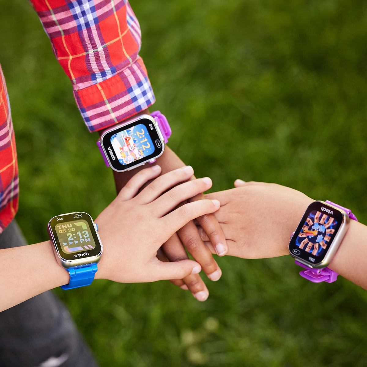 VTech Kidizoom Smart Watch Dx٤ وردي يعمل بالبطارية
