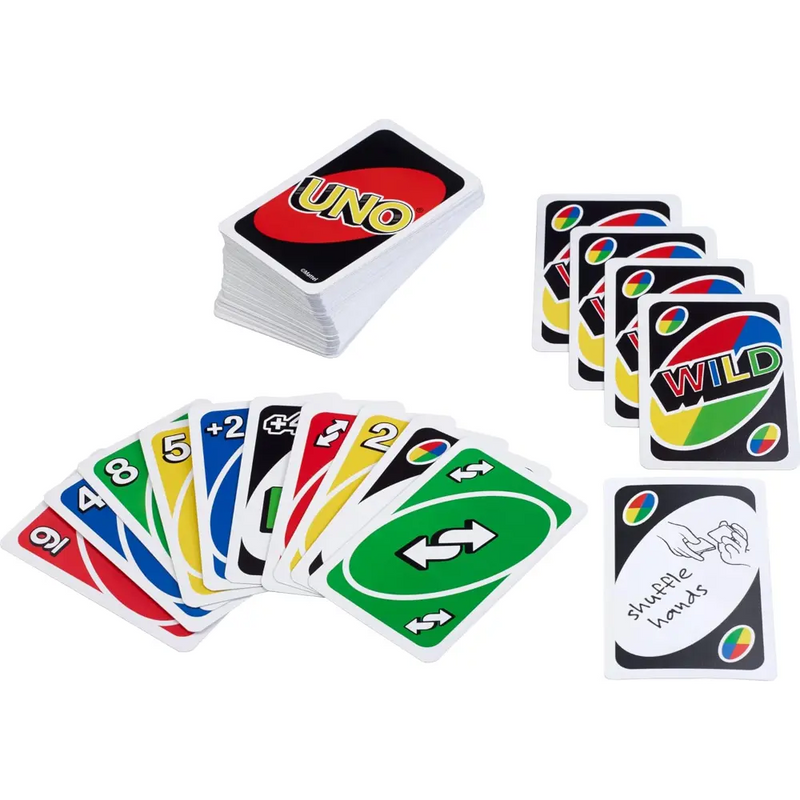 Mattel Uno Card لعبة