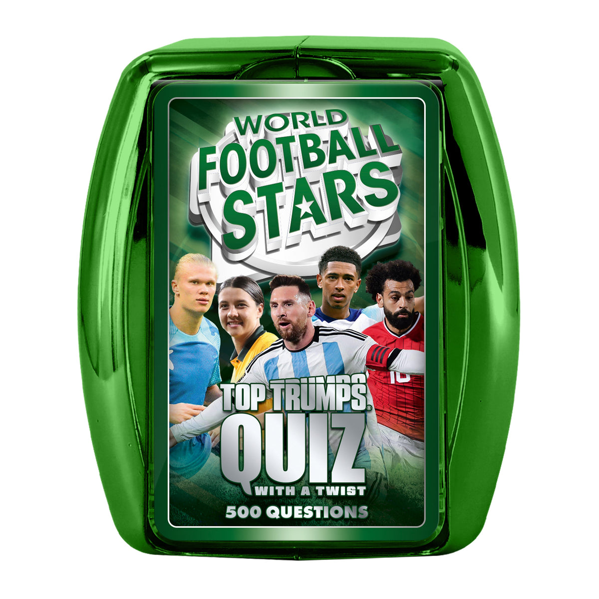 Top Trumps World Football Stars  Quiz Game with 500 Football Questions