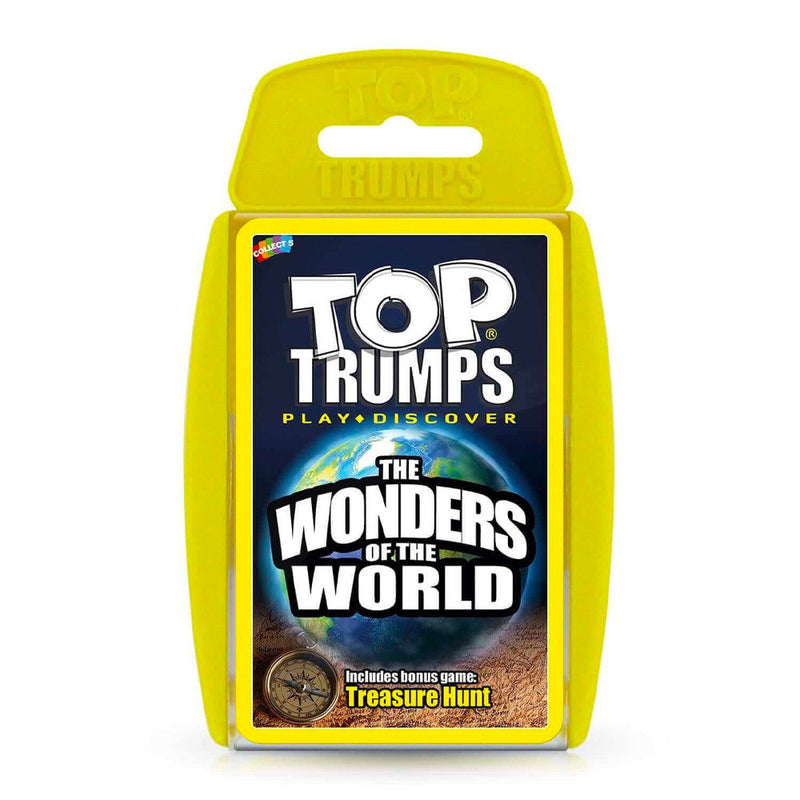 Top Trumps Wonders of the World Educational Card لعبة for Geography Lovers