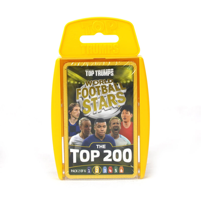 Top Trumps World Football Stars Top ٢٠٠ أزرق Edition Card لعبة