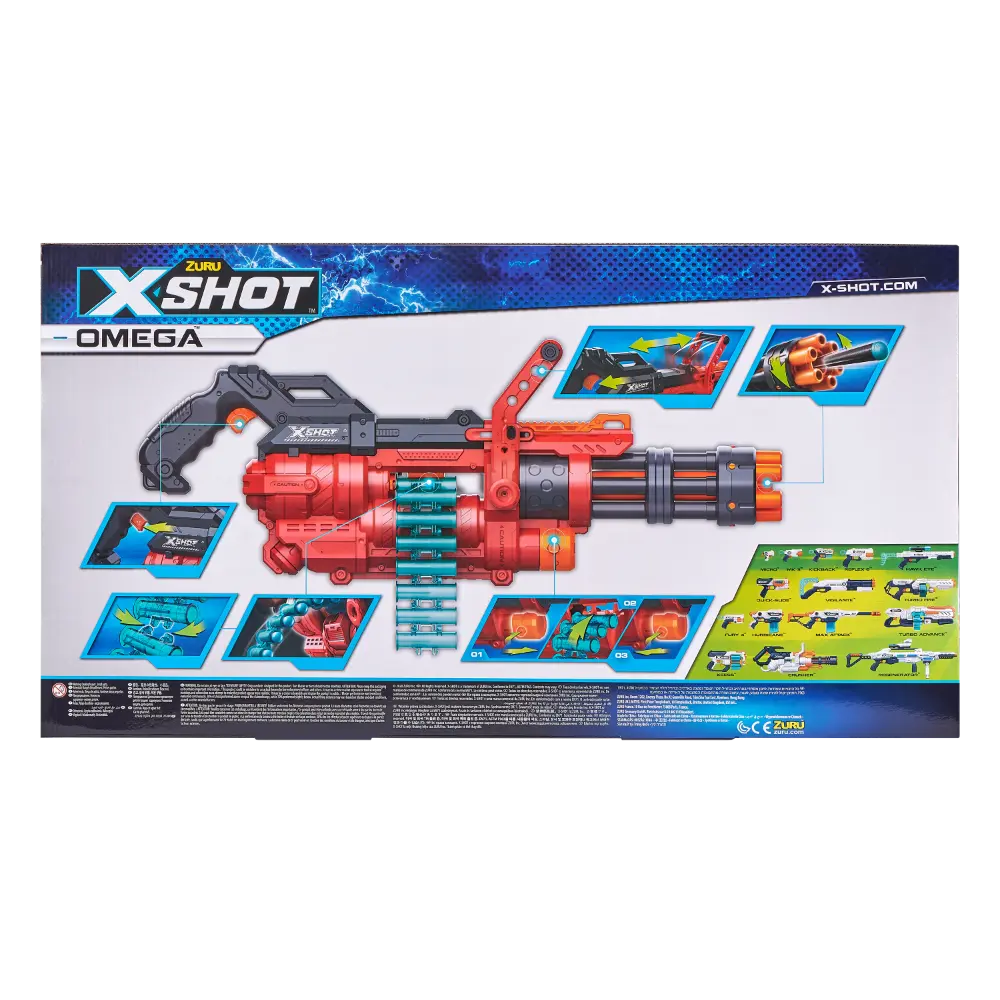 Xshot Excel Omega 30Dart Belt 98 Darts