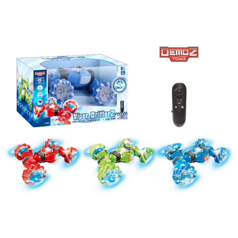 Demoz RC Viper Drifterz 1/12 2.4G 4WD with Light and Music Gyro