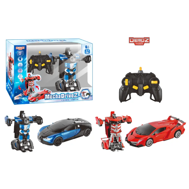 Demoz بالتحكم عن بُعد Mecha Drive Z Transformer ١/١٤ ٢٫٤G بإضاءة وصوت