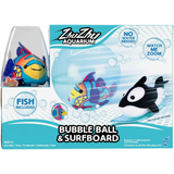 Zhuzhu Aquarium Bubble Ball and Surfboard with Fish