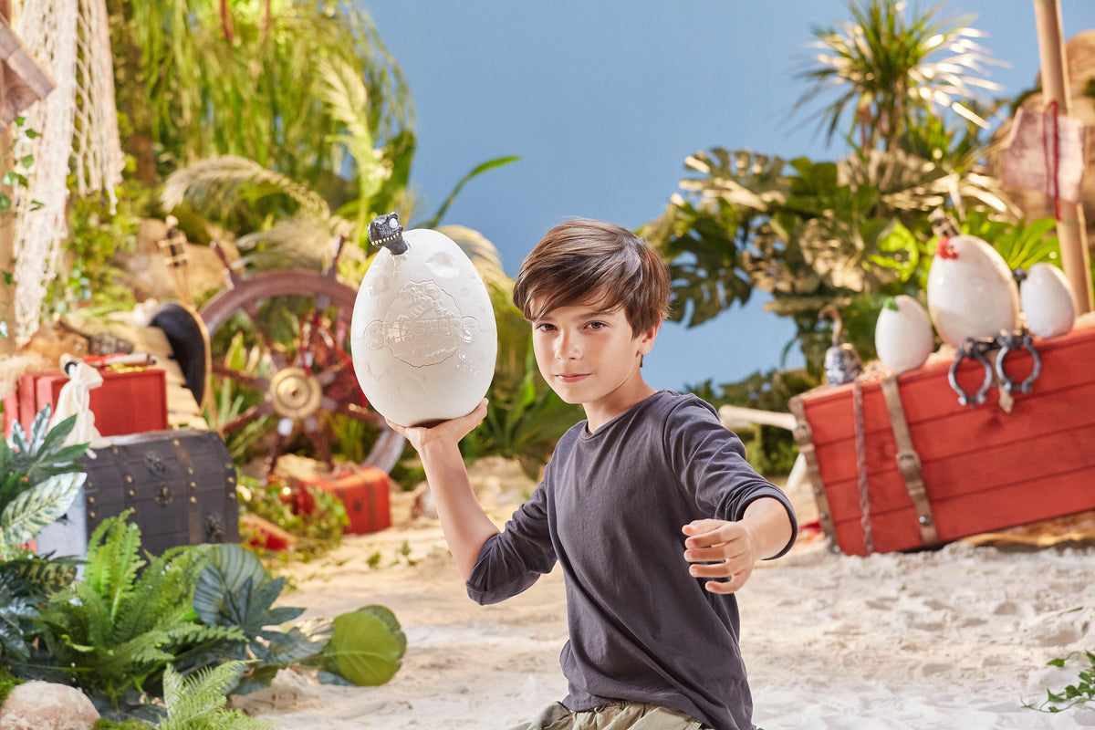 Smashers Mega Dino Combo Action Figure Playset for Kids