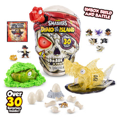 Smashers Giant Skull Dino Island Series 1 Action Figure Playset
