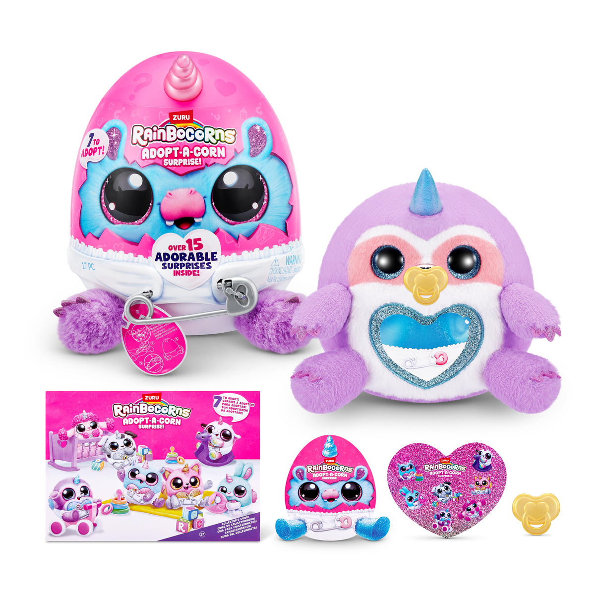 ألعاب قطيفة للشخصيات - Rainbocorns Adopt-A-Corn Surprise Collectible Toy for Kids