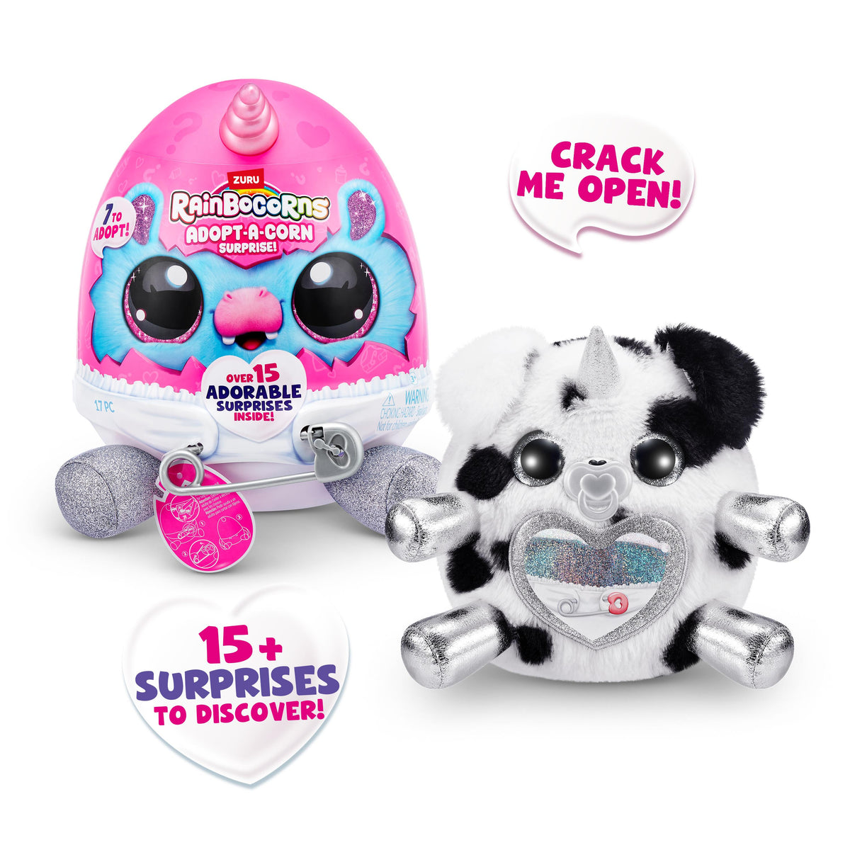 ألعاب قطيفة للشخصيات - Rainbocorns Adopt-A-Corn Surprise Collectible Toy for Kids