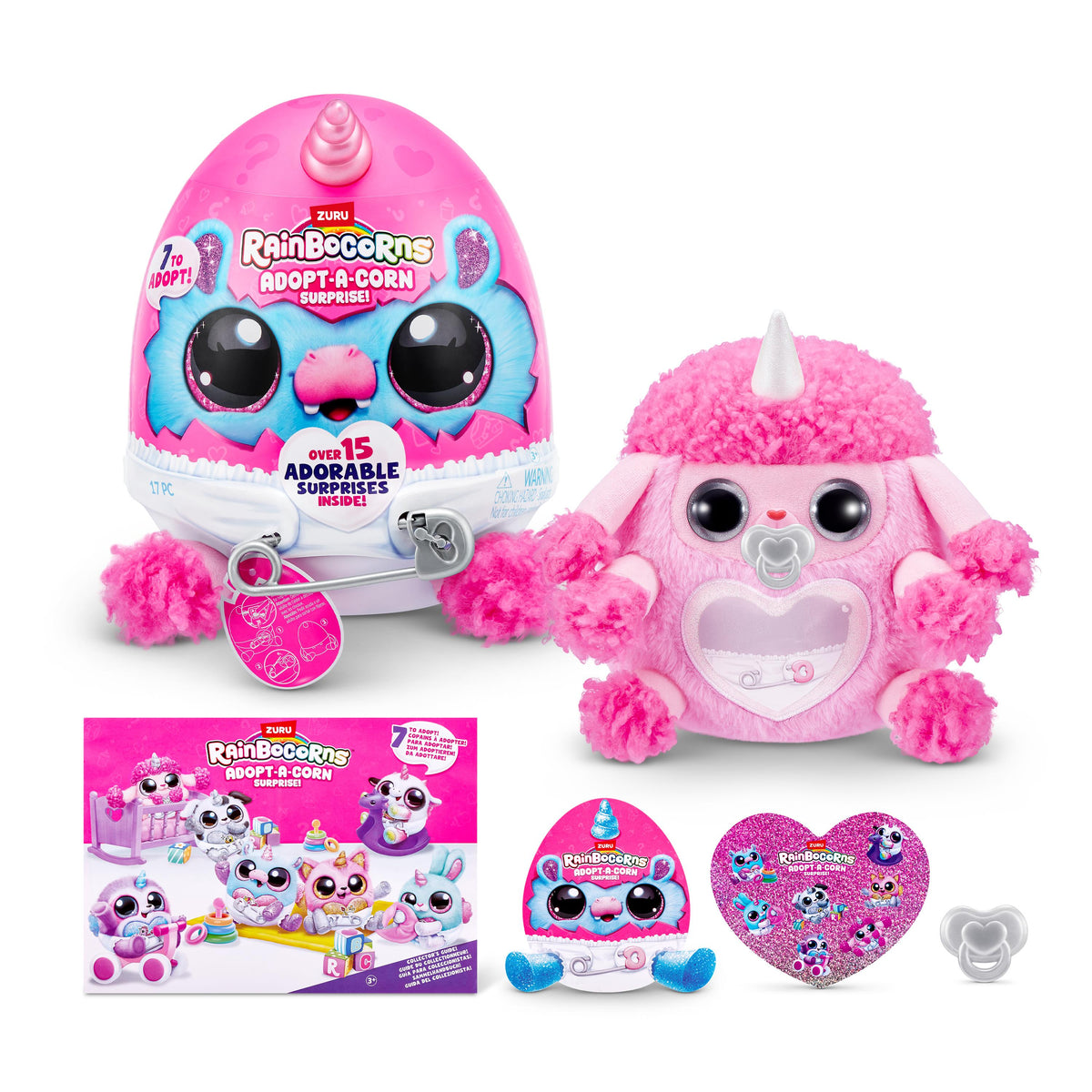 ألعاب قطيفة للشخصيات - Rainbocorns Adopt-A-Corn Surprise Collectible Toy for Kids