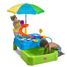 Water Park Wonders Two-Tier Water Table with Accessories & Outdoor Water Fun for Kids